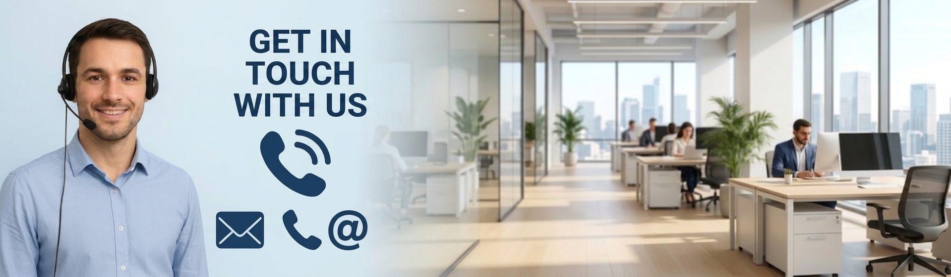 GET IN TOUCH WITH US