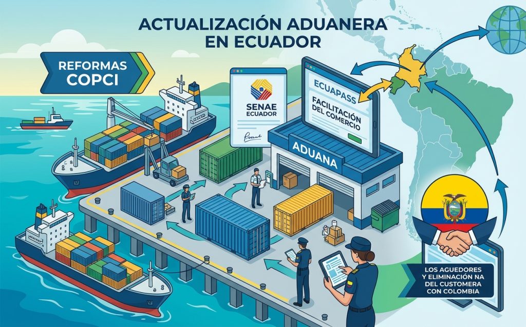 Claves del Comercio Exterior: Reformas del COPCI, Fin de las Tasas con Colombia y el Camino hacia la Modernización Aduanera